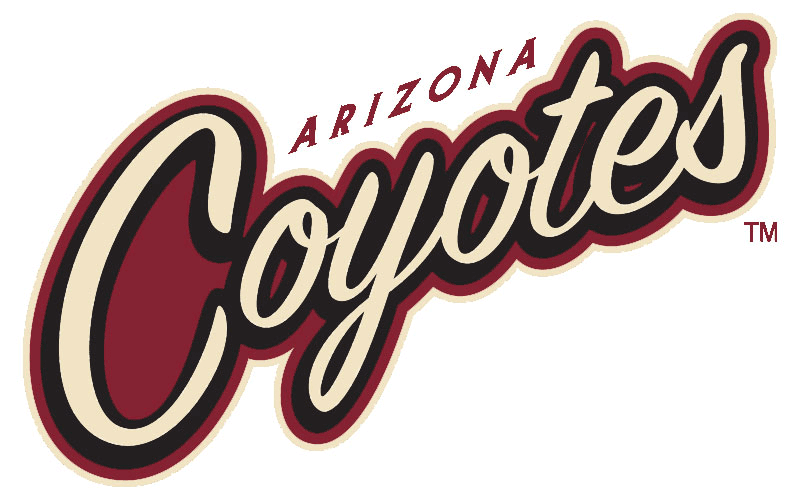 Arizona Coyotes 2014 15 Wordmark Logo vinyl decal